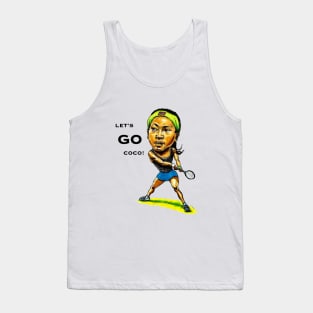 Coco Gauff - Let's go Coco Tank Top